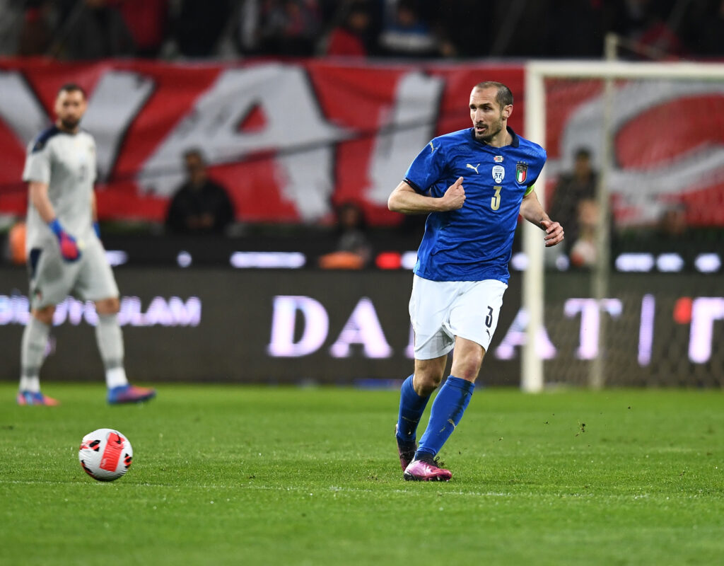 Giorgio Chiellini, quella contro l'Argentina sarà la sua ultima partita in azzurro